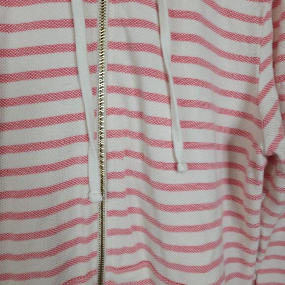 Old Navy Full Zip Striped Hooded Sweatshirt Size XL - Picture 5 of 11